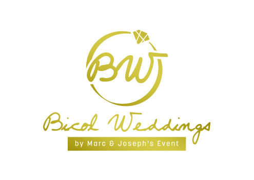 bicol weddings gold logo circle