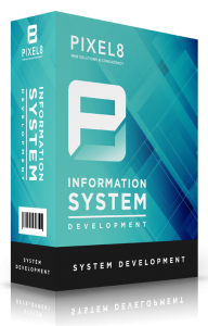 box package information system development pixel8 web solutions