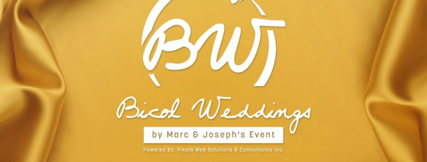 bicol weddings gold logo by marc and joseph