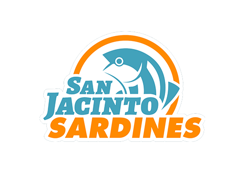 san jacinto logo fish circle
